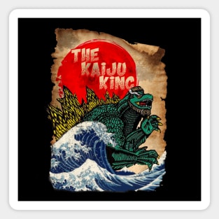 The Kaiju King - Red Sun Magnet